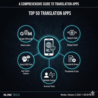 A Comprehensive Guide to the Top 50 Translation Apps on The Google Store - Nlink Tech icon