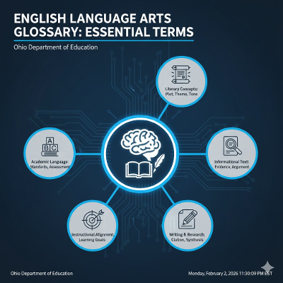Glossary of Terms for English Language Arts | Ohio Department of Education and Workforce icon
