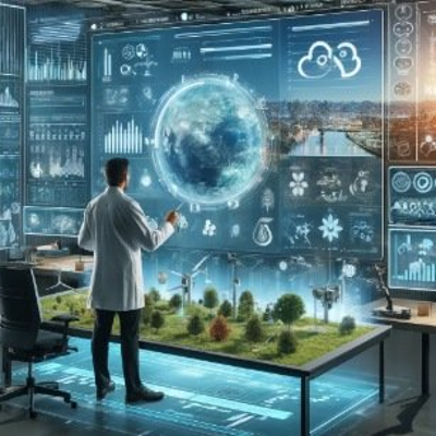 Environmental Monitoring & Data Analysis | Sensors, Evidence and Decision Making – Prep4Uni.online icon