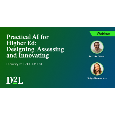 Practical AI for Higher Ed: Designing, Assessing and Innovating  icon