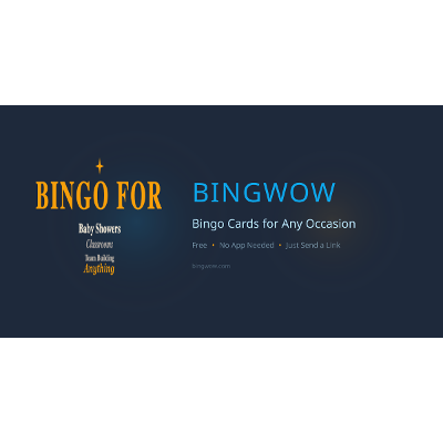 BingWow — Free Bingo Cards for Any Occasion