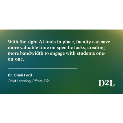 New Research Data Reveals that Faculty Workload can Drop with Daily AI Use