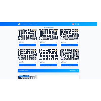 Crossword.by – Multilingual Puzzle Platform