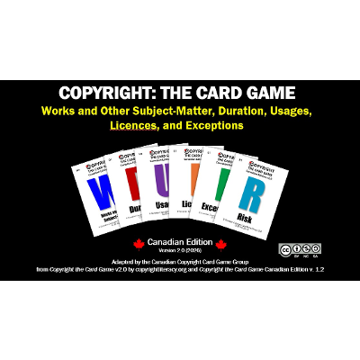 Copyright: The Card Game, Canadian Edition, Version 2.0