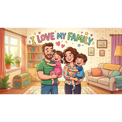 Poem-I Love my Family icon