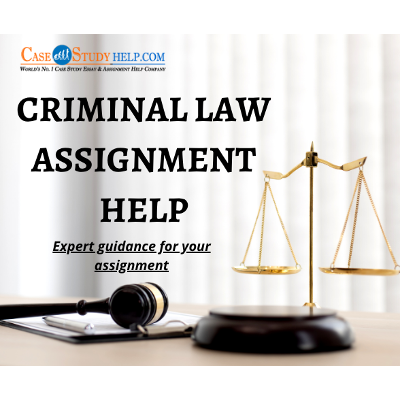 Can someone write my Criminal Law Assignments at reasonable price? icon