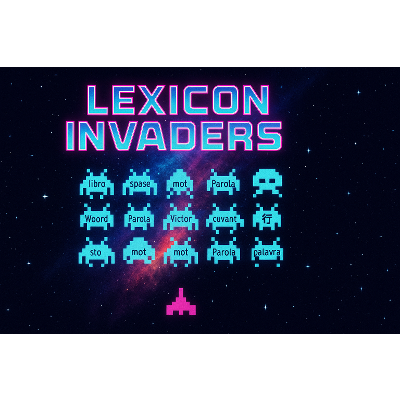 Free LexInvaders in Afrikaans - Play Online icon