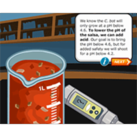 Virtual Labs: Adjusting pH (Acidifying Salsa) icon