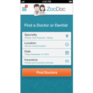 ZocDoc App for iOS