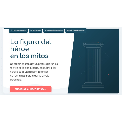 La figura del héroe en los mitos - Objeto de Aprendizaje Interactivo icon