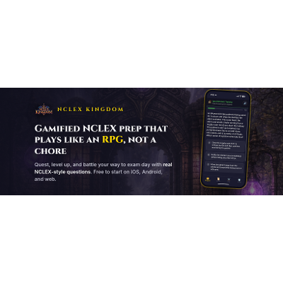 NCLEX Kingdom RN - The NCLEX-RN Study App That Turns Prep Into a Quest icon