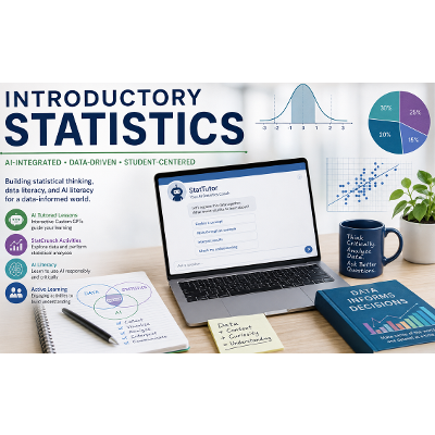 AI-Integrated Online Introductory Statistics icon