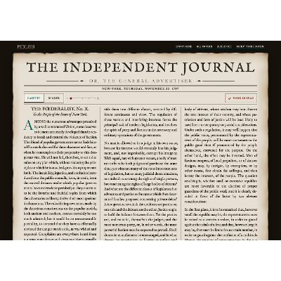 Federalist Reader: The Federalist Papers — Full Text with Notes and Reading Guides icon