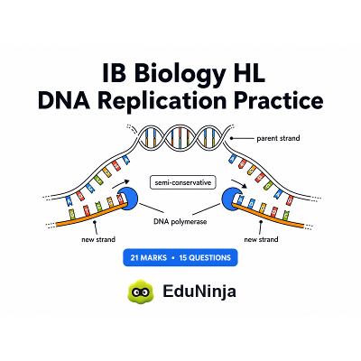 IB Biology DNA Replication Practice Paper icon
