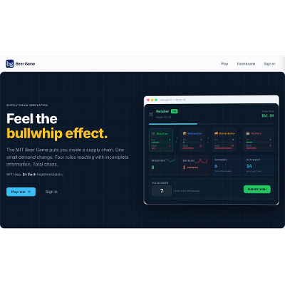 Beer Game - Online Supply Chain Simulation icon