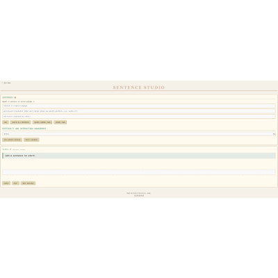 GitHub - Mar1n0M/sentence-studio: Build your own sentence packs (or import someone else’s) and start learning by assembling translations like a puzzle. It's fun, easy, addictive and works with any language pair. icon