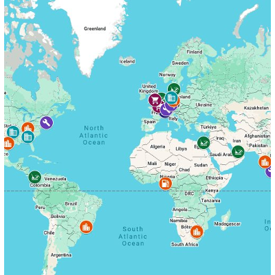A Virtual Field Trip to Global Businesses