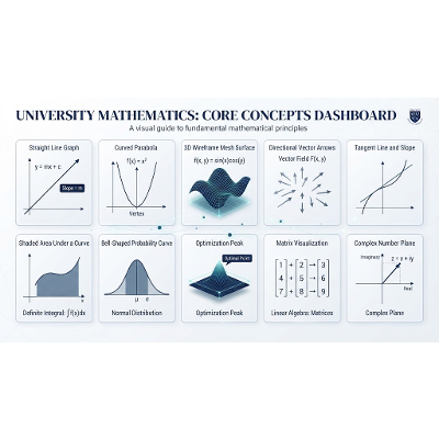 10 Mathematical Ideas to Prepare You for University Studies | Prep4Uni.online icon
