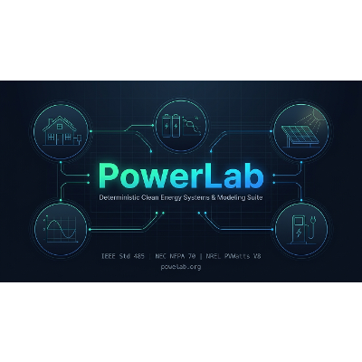 PowerLab: Deterministic Clean Energy Computational Modeling & Simulation Lab icon