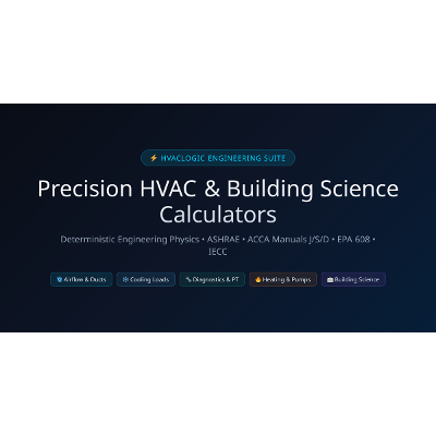 HVACLogic: Deterministic Building Science & Thermodynamic Simulation Suite icon