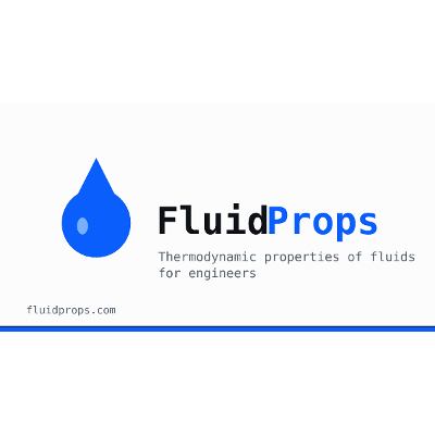 FluidProps — Free Thermodynamic Properties of Fluids for Engineers