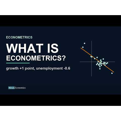 Econometrics: A Free Video Course from First Principles, Tested on Real Data icon