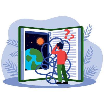 Cuestionario de evaluación sobre comprensión lectora icon