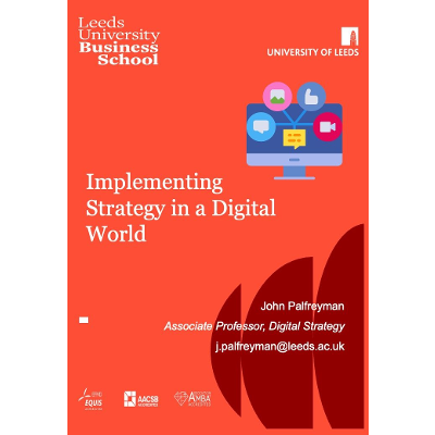 Implementing Strategy in a Digital World icon