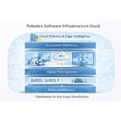 Robotic Digital Twin Systems and Simulation: Real-Time State Synchronization, Multi-Body Dynamics, and Hardware-in-the-Loop Architectures icon