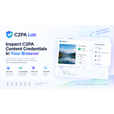 C2PA Lab: Open Educational Tool for Digital Content Provenance & Media Verification