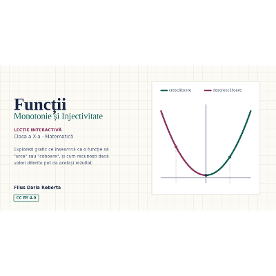 FUNCȚII-Lecție interactivă de matematică pentru clasa a-X- a icon