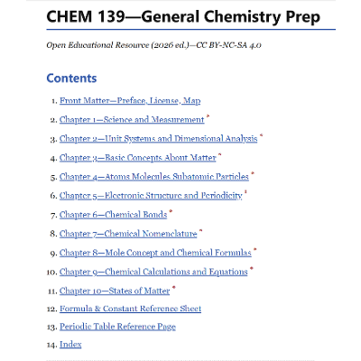 General Chemistry Prep icon