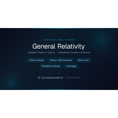 General Relativity - Free Graduate-Level Course icon