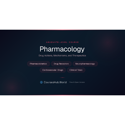 Pharmacology - Free Graduate-Level Course icon