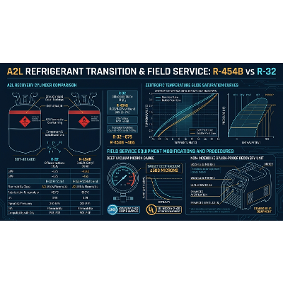 HVACLogic: R-454B vs. R-32 Field Service Protocols and A2L Refrigerant Transition Reference Monograph icon