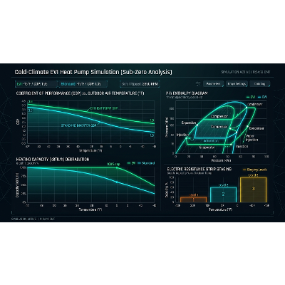 PowerLab: Heat Pump Sub-Zero HSPF2 & Ambient COP Degradation Benchmark Matrix icon