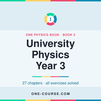 One Physics Book 5: University Physics - Year 3 icon