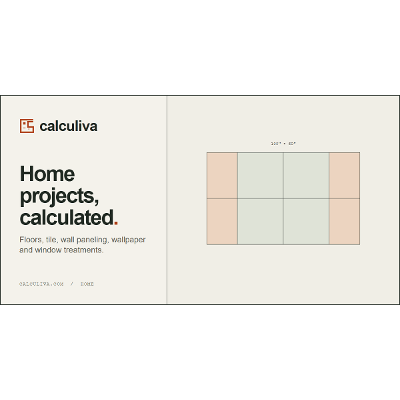 How we calculate — geometry, rounding and limits — Calculiva