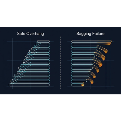 3D Printing Overhang Limits &amp; Support Structure Physics icon