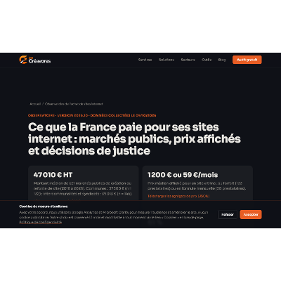 Observatoire de l'achat de sites internet en France (2026) icon