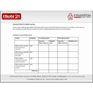 Measure Mobile Learning Success With Evaluation Rubrics icon