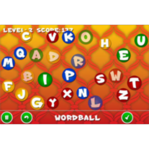 Word Ball Free App for iOS icon