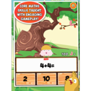 Maths with Springbird HD App for iPad icon