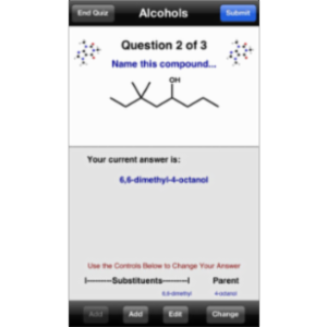 Learn Organic Chemistry Nomenclature LITE App for iOS icon