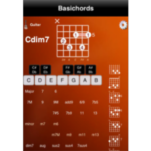 Basichords App for iOS icon