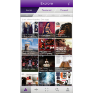 Aurasma App for iOS icon