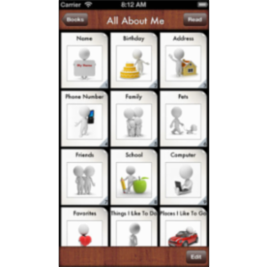 All About Me Storybook App for iOS icon