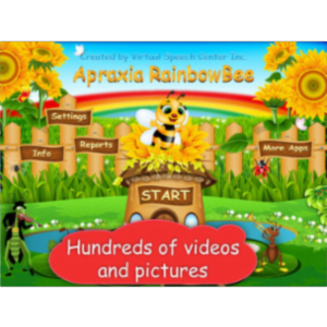 Apraxia RainbowBee App for iPad