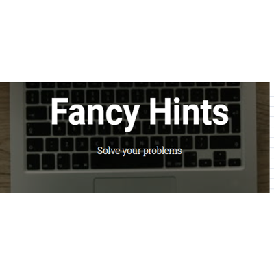 Fancy hints