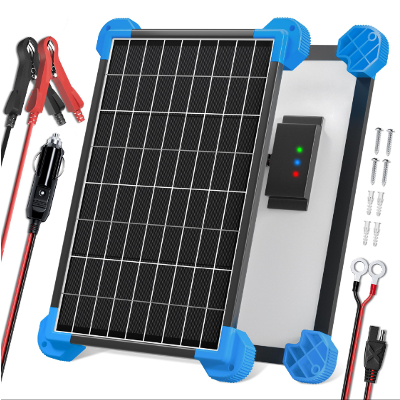 Solar battery charger 12v